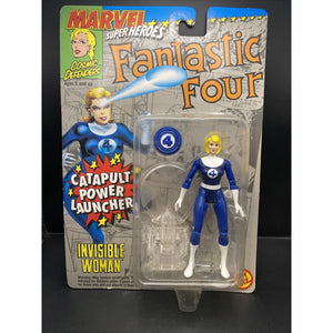 TOY BIZ MARVEL SUPER HEROES INVISIBLE WOMAN FIGURE