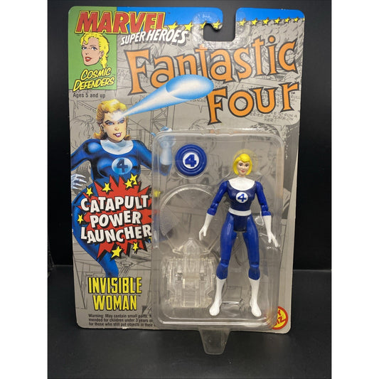 TOY BIZ MARVEL SUPER HEROES INVISIBLE WOMAN FIGURE