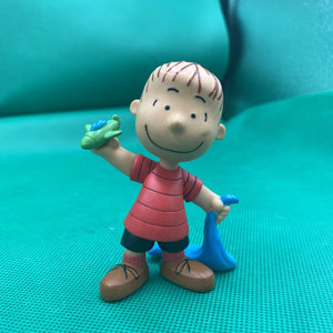 Peanuts Linus w/ plane & blanket 3” pvc figure
