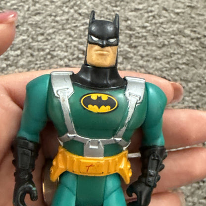 DC Comics Batman Animated Series Green Suit 5" Figure 1994 Kenner