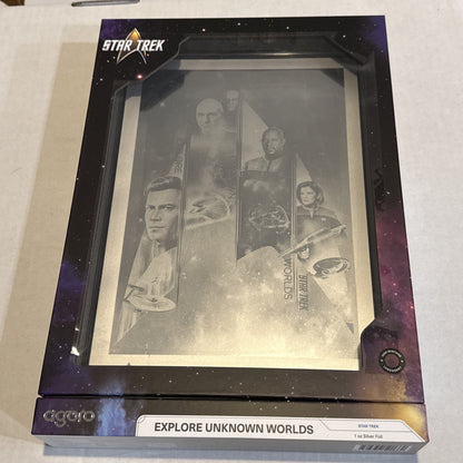 2026 Agoro Niue Star Trek Captains: Explore Unknown Worlds 1 oz Silver Foil #320