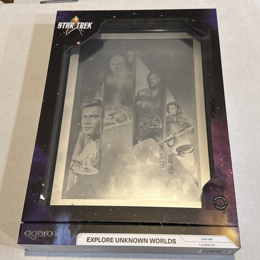 2026 Agoro Niue Star Trek Captains: Explore Unknown Worlds 1 oz Silver Foil #320