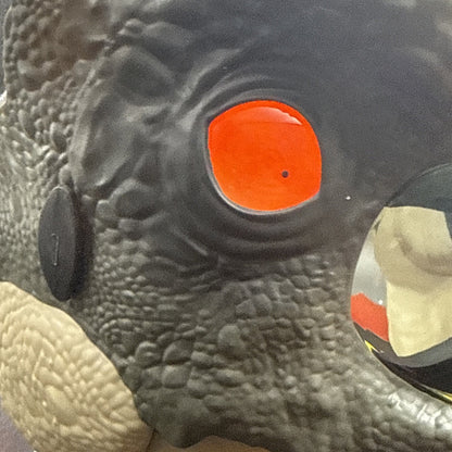 Jurassic World Rebirth T-Rex Rage N Roar Mask with LED Light up Eyes Blink NEW