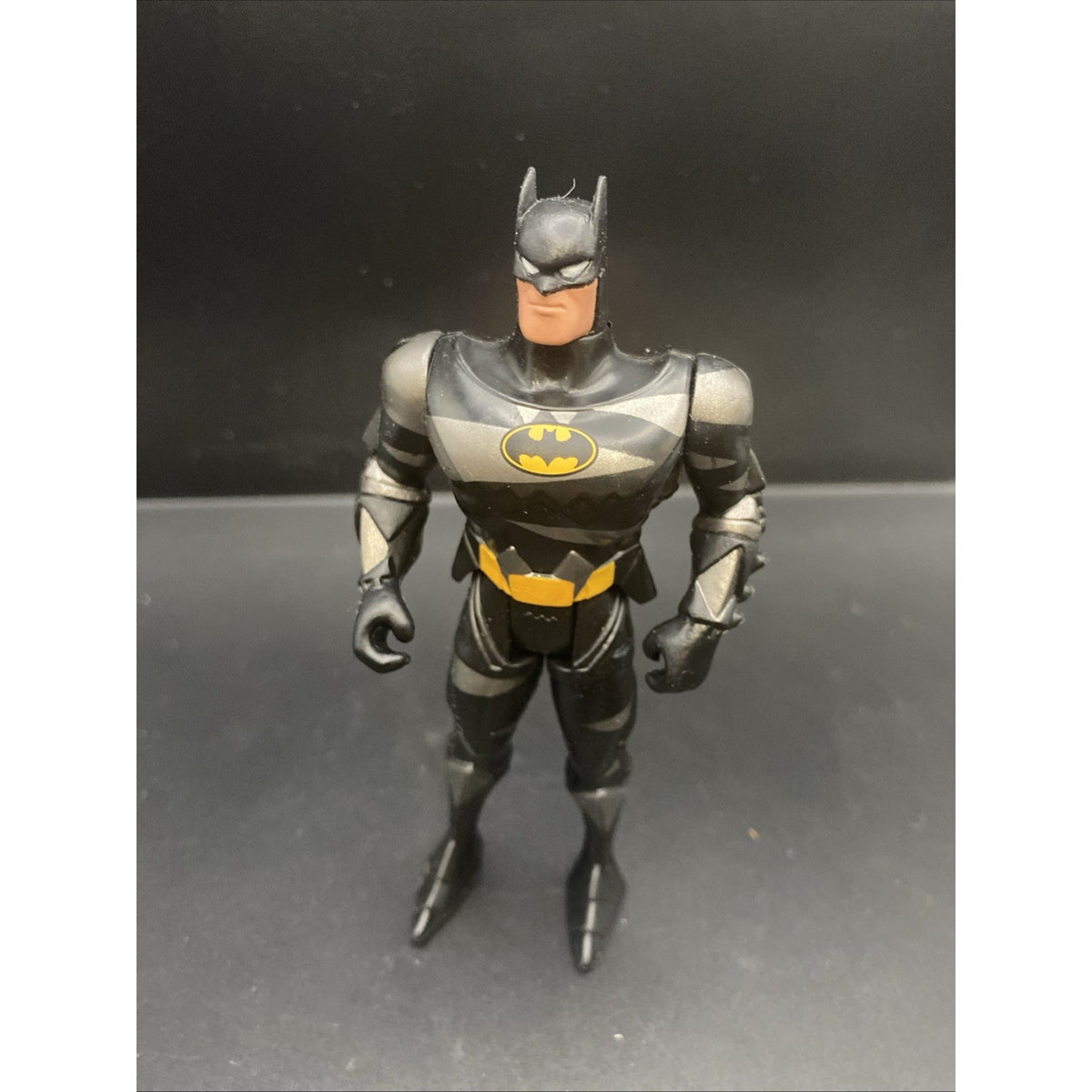 DC Comics Small Batman Figurine 1995 Used Kenner Animated Bat