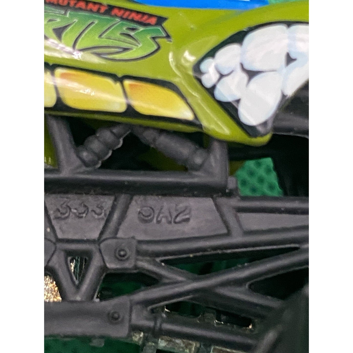 2009 Hot Wheels Monster Jam Flag Series Teenage Mutant Ninja Turtles Leonardo