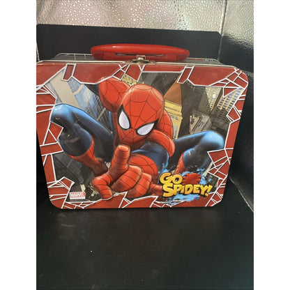 Spider-man ~3D Edition ~Marvel Comics ~Tin Lunch Box GUC