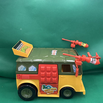Vintage 1989 Playmates Teenage Mutant Ninja Turtles Party Wagon - 100% COMPLETE