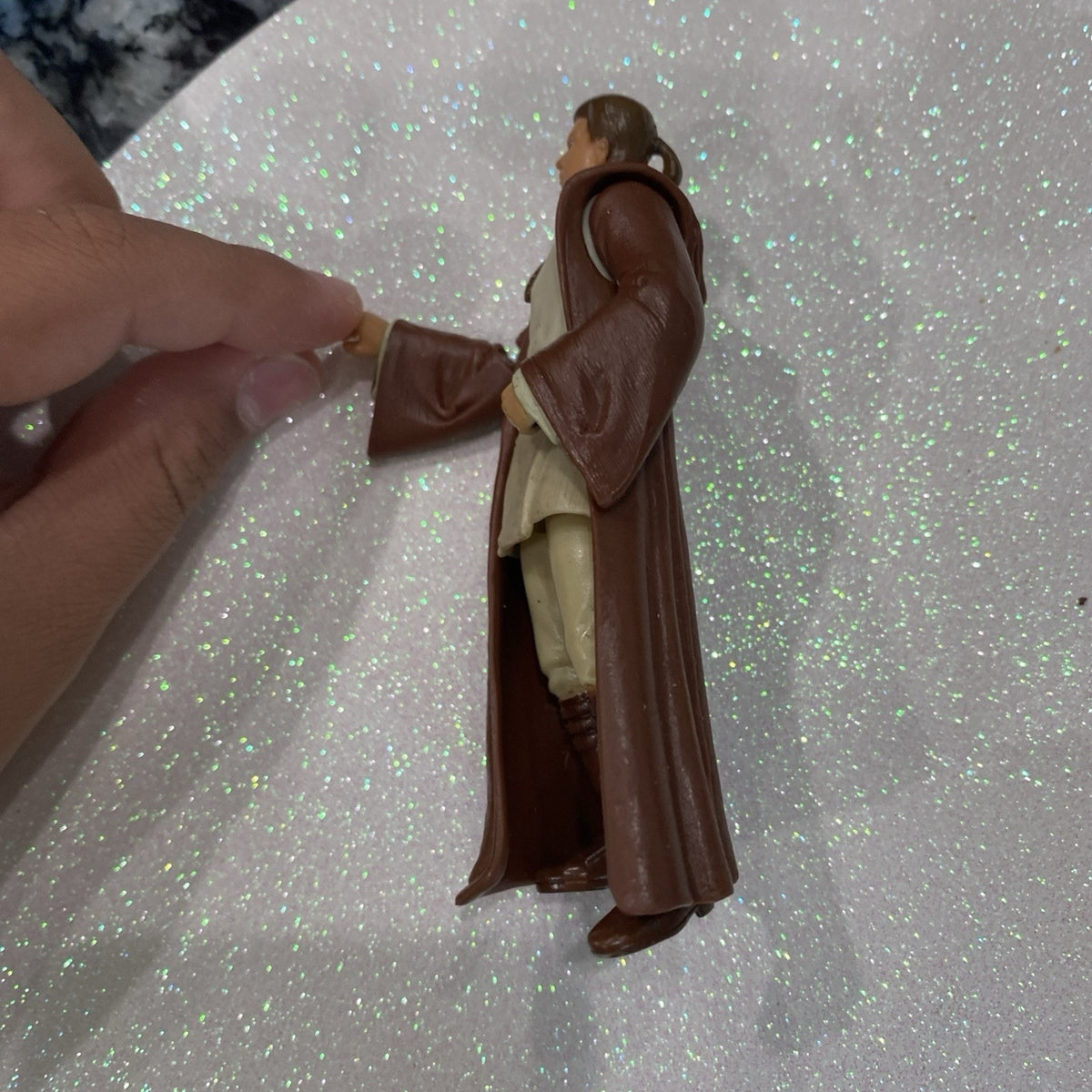 1999 STAR WARS EPISODE 1 OBI-WAN KENOBI NABOO Loose 3.75" Figure READ DESC