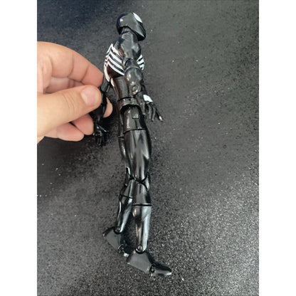 Spider-Man Black Suit Symbiote Action Figure, White Spider Emblem