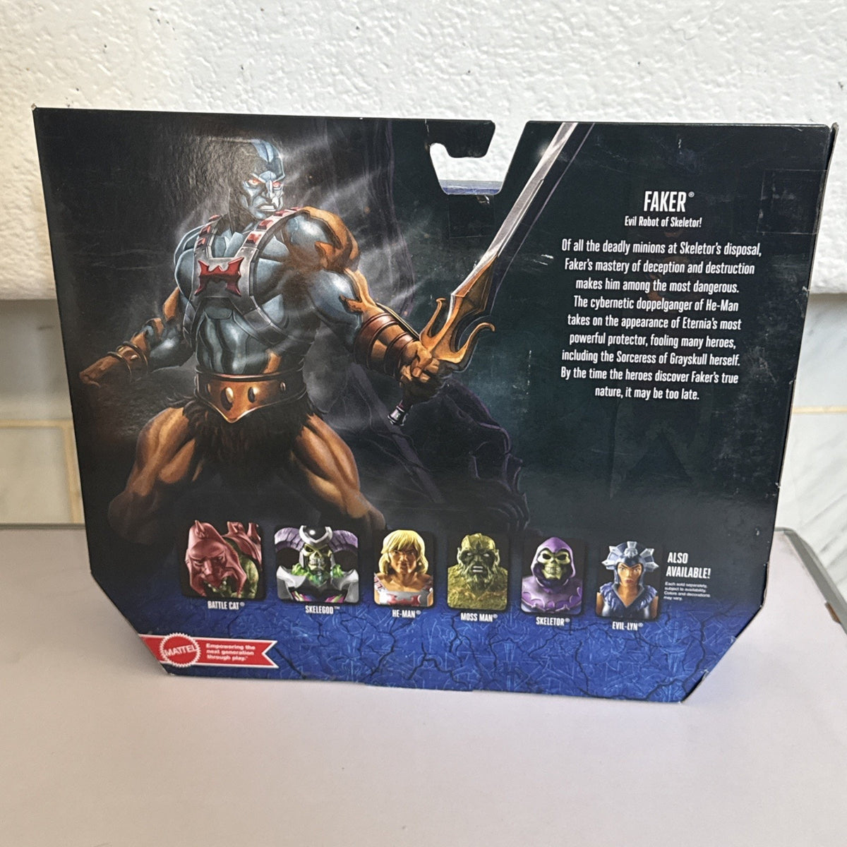Mattel Masters of the Universe Masterverse Revelation Faker Figure (BOX DAMAGE)