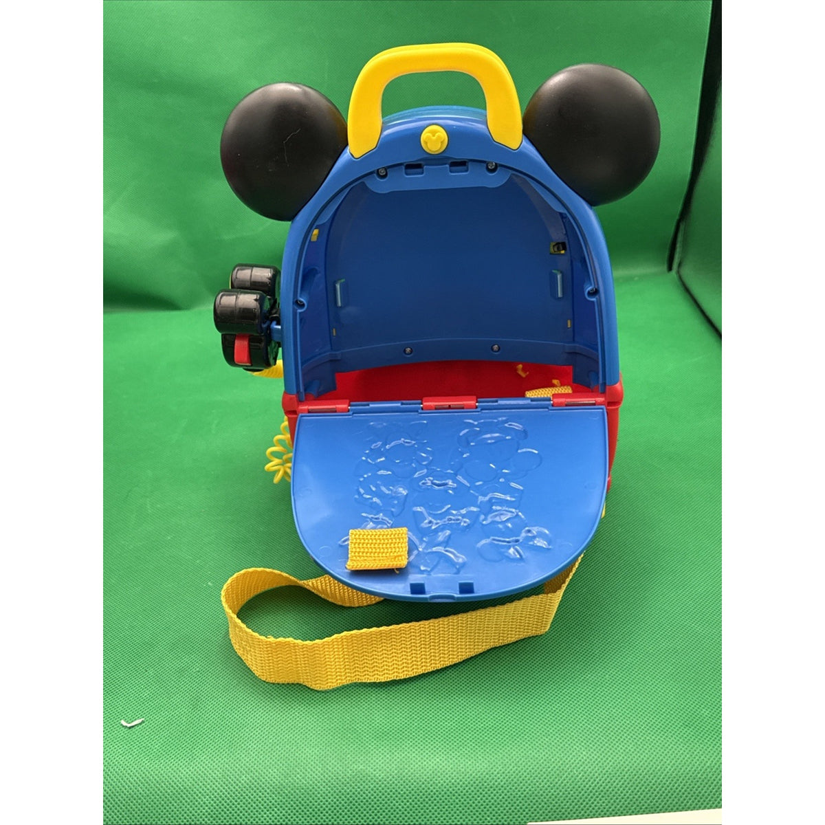 Talking Disney Mickey Mouse Adventure ONLY Backpack Playset Not tested
