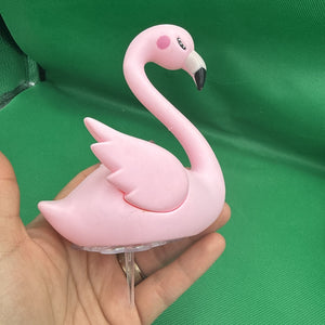 Plastic Flamingo Cake Topper