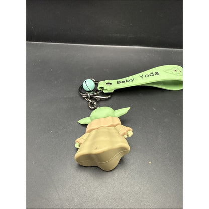 Grogu Keychain Mandalorian Baby Yoda Star Wars Action Figure 6 cm Used