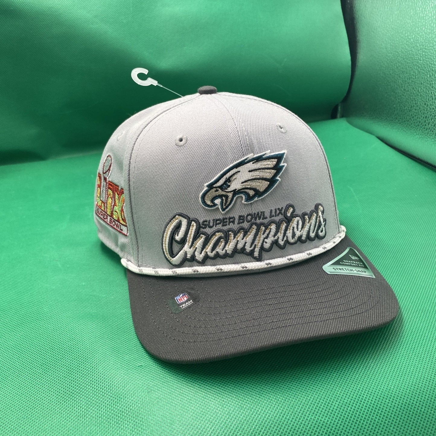 2025 Super Bowl LIX Philadelphia Eagles Locker Room New Era Hat Champions