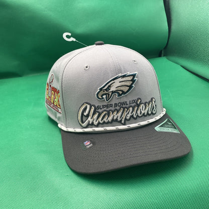 2025 Super Bowl LIX Philadelphia Eagles Locker Room New Era Hat Champions
