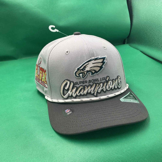 2025 Super Bowl LIX Philadelphia Eagles Locker Room New Era Hat Champions