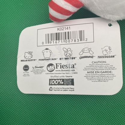 Hello Kitty & Friends 9” Apple Boba Tea Plush 2024 Fiesta Toys Sanrio With Tag