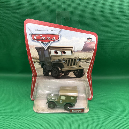 2005 Disney Pixar Cars Sarge Desert Card H6414