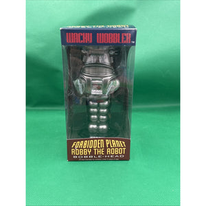 New Robby The Robot Forbidden Planet Funko Wacky Wobbler Bobblehead Boxed SciFi