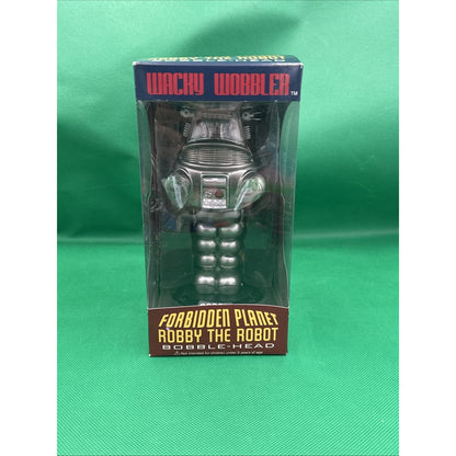New Robby The Robot Forbidden Planet Funko Wacky Wobbler Bobblehead Boxed SciFi