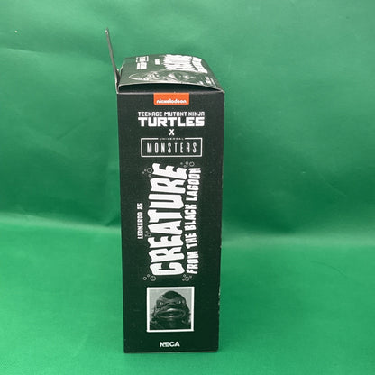 Universal Monsters TMNT Black White Leonardo as the Creature From Black Lagoon