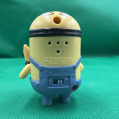 McDonalds Minion Action Figure Banana Minion 3" 2013 Sound Might Need Batteries