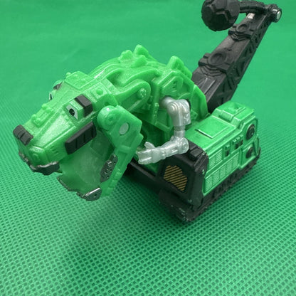 Dinotrux diecast green Tyrux Rare Dino Truck Dinosaur