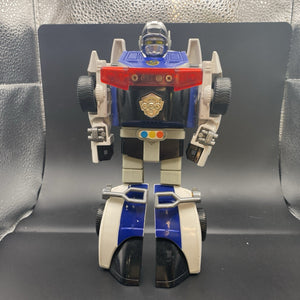 Vintage Bandai Power Rangers 1996 ROBO RACER Police Car Transformers Zeo Turbo 6