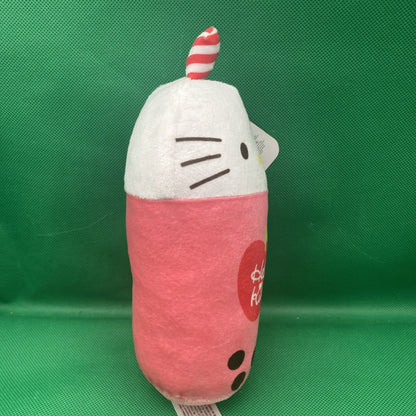 Hello Kitty & Friends 9” Apple Boba Tea Plush 2024 Fiesta Toys Sanrio With Tag