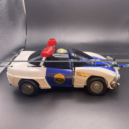 Vintage Bandai Power Rangers 1996 ROBO RACER Police Car Transformers Zeo Turbo 6