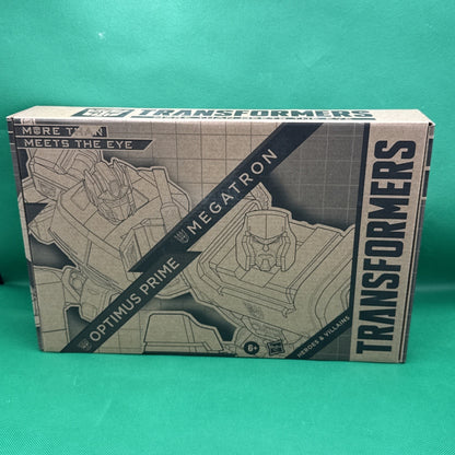 Transformers Toys Heroes and Villains Optimus Prime and Megatron NEW SEALED NIB