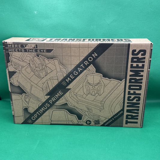 Transformers Toys Heroes and Villains Optimus Prime and Megatron NEW SEALED NIB