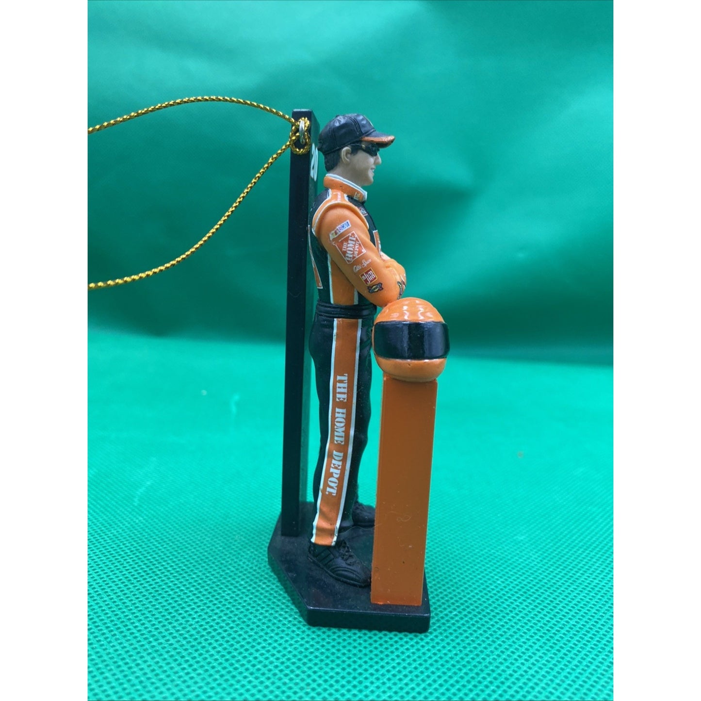 Tony Stewart Racecar Driver Home Depot Christmas Tree Ornament 2007 Joe Gibbs