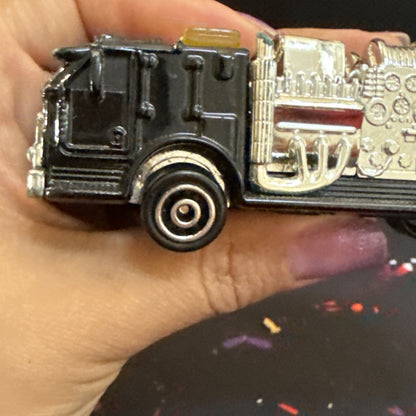 Vintage￼ 1999 Hot Wheels Mattel Jody's Fuel Systems Black Truck Haulers 5"