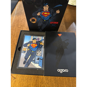 2026 Niue Agoro DC Superman Tier 1 Blind Box Opened 5 Gram Silver Foil 0829/3450