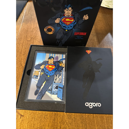 2026 Niue Agoro DC Superman Tier 1 Blind Box Opened 5 Gram Silver Foil 0829/3450
