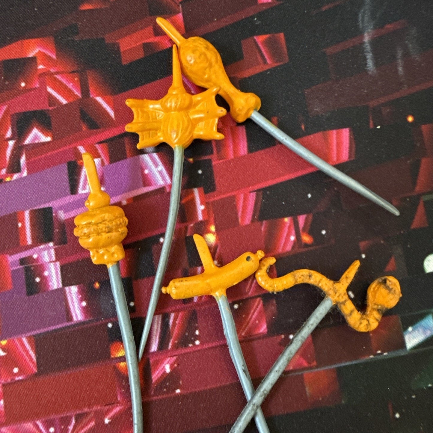 beetlejuice action figure shish kebab kenner 1989 kenner collectible Damaged