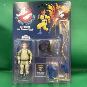 Brand New Kenner The Real Ghostbusters 2020 Ray Stantz and Wrapper Ghost Figure