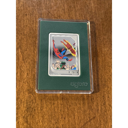 NEW 2026 Agoro Marvel Spider-Man & Human Torch Emerald Mint #103/250 💥