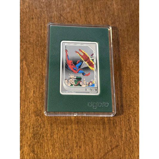 NEW 2026 Agoro Marvel Spider-Man & Human Torch Emerald Mint #103/250 💥
