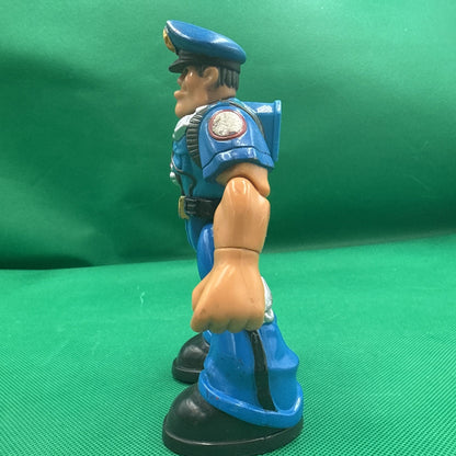Fisher Price Rescue Heroes Action Figure Sergeant Siren Police Man 1998 Vtg