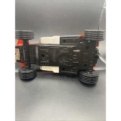 Bandai 1998 Power Rangers In Space Deluxe red Galactic Rover Vehicle, Complete