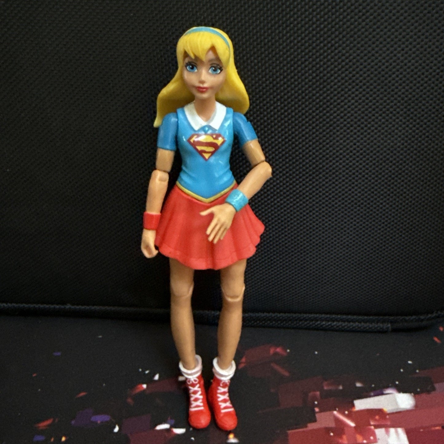 DC SUPER HERO GIRLS 6" SUPERGIRL ACTION FIGURE MATTEL animated loose 2015