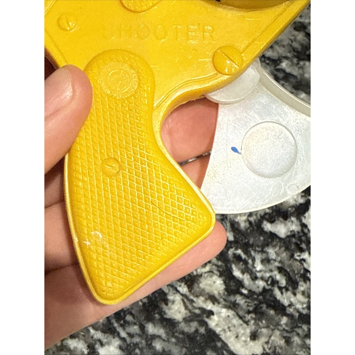 Vintage Marx Siren Signal Shooter Pistol Toy USA Makes Noise When Trigger Pulled
