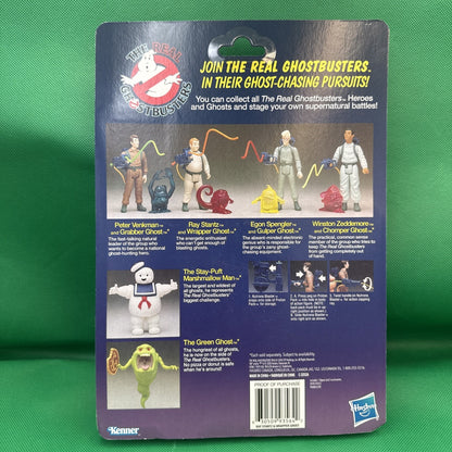 Brand New Kenner The Real Ghostbusters 2020 Ray Stantz and Wrapper Ghost Figure