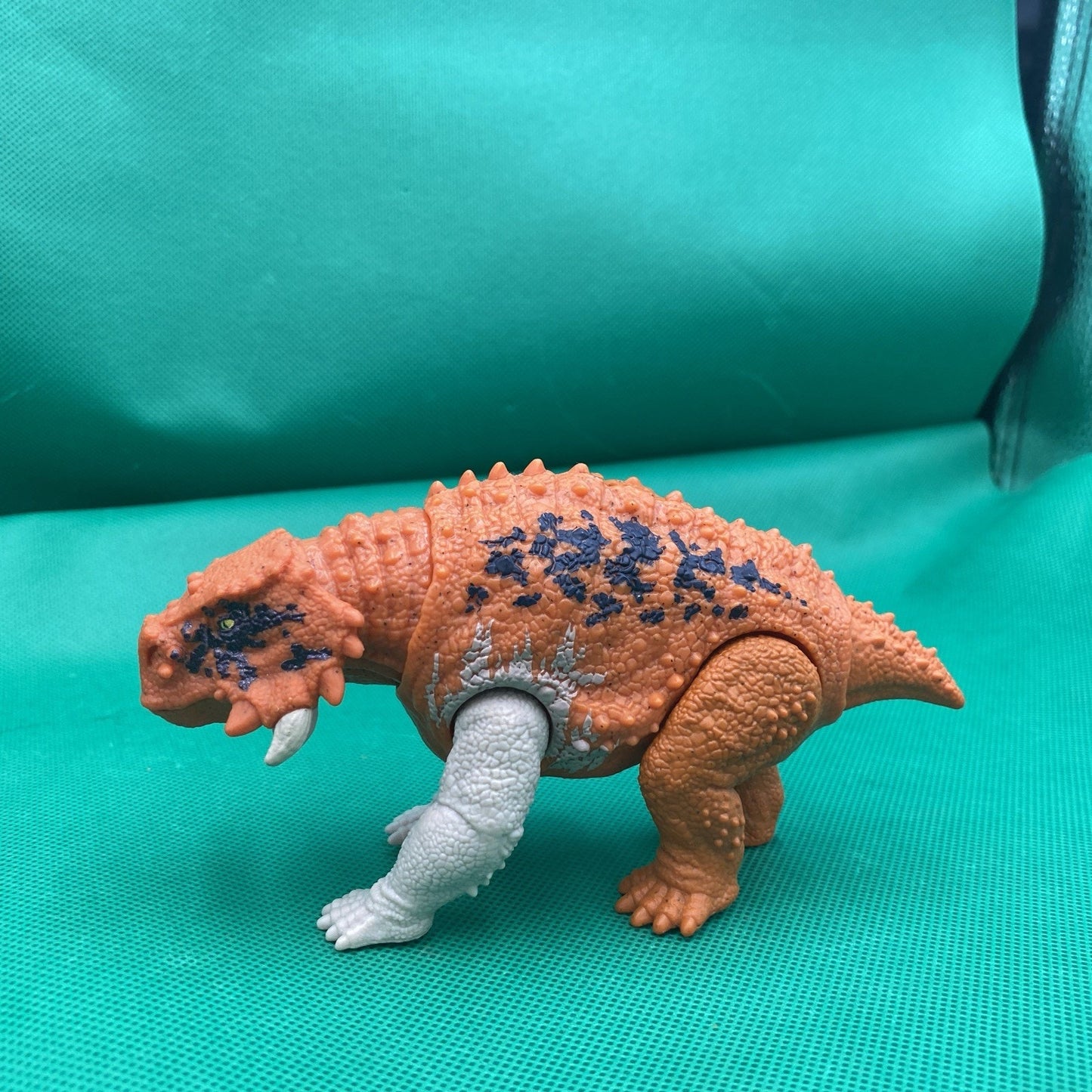 Jurassic Park Scutosaurus Figure Track & Explore Orange Prehistoric Dinosaur 6"