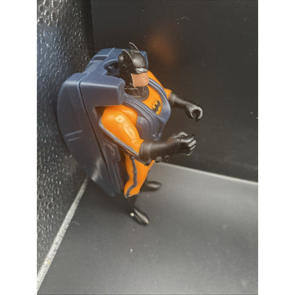 Batman The Animated Series • Sky Dive Batman • Orange Action Figure 1993 Kenner