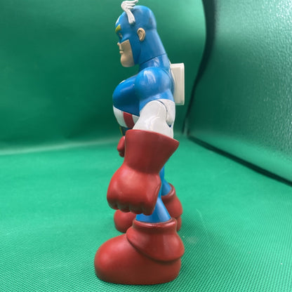 Spiderman & Friends - Air Rescue Captain America Propeller Figure 2002 Playwell
