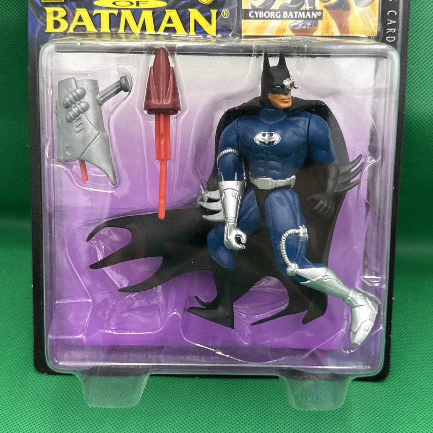 Kenner DC Legends of Batman Cyborg Batman Action Figure 1994