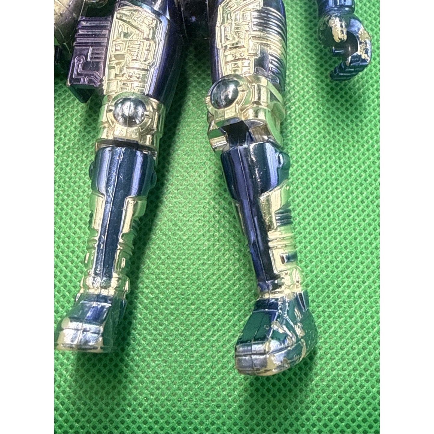 1996 Bandai Beetleborgs Metallix Blue Stinger Action Figure 5.75”